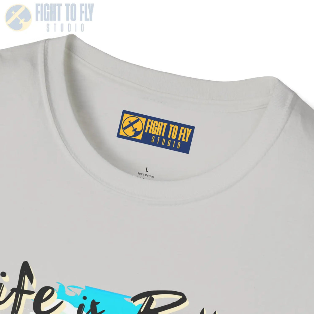 Life is Better Above the Clouds - Float Style - Tee - T-Shirt - Pilot gifts - WWII warbird t-shirt