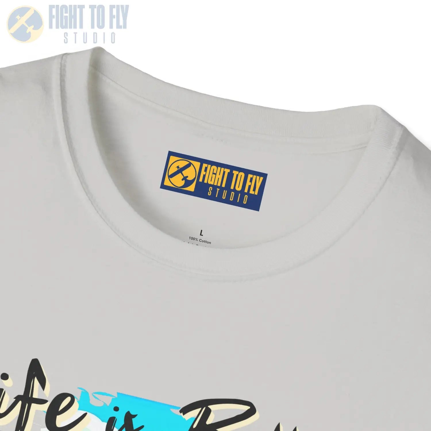 Life is Better Above the Clouds - Float Style - Tee - T-Shirt - Pilot gifts - WWII warbird t-shirt