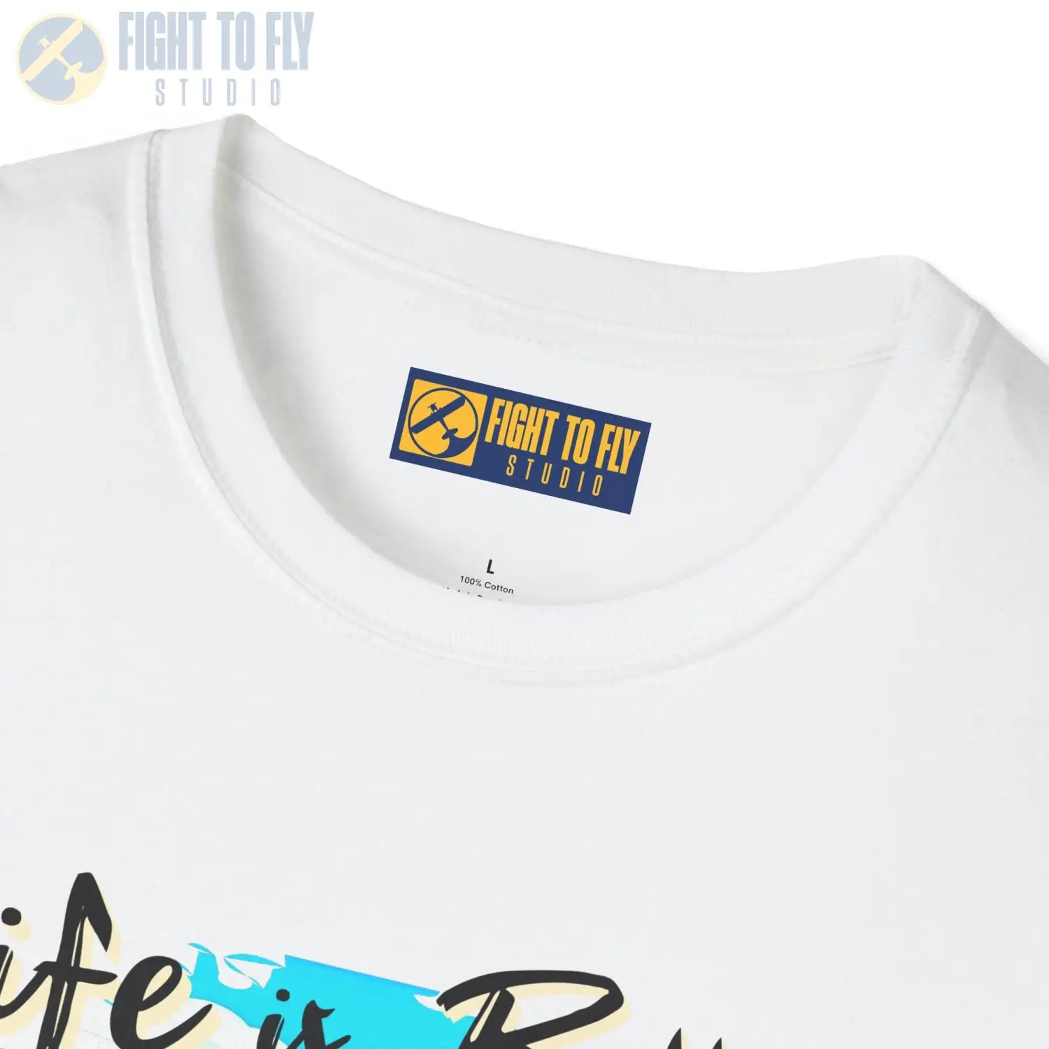 Life is Better Above the Clouds - Float Style - Tee - T-Shirt - Pilot gifts - WWII warbird t-shirt