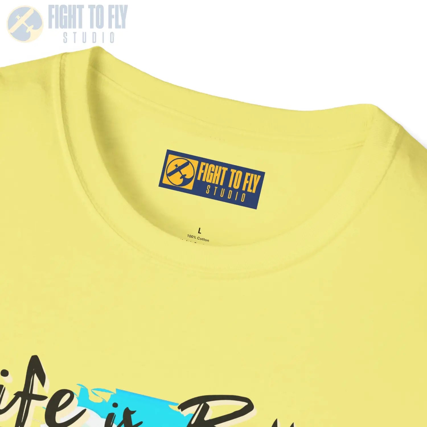 Life is Better Above the Clouds - Float Style - Tee - T-Shirt - Pilot gifts - WWII warbird t-shirt