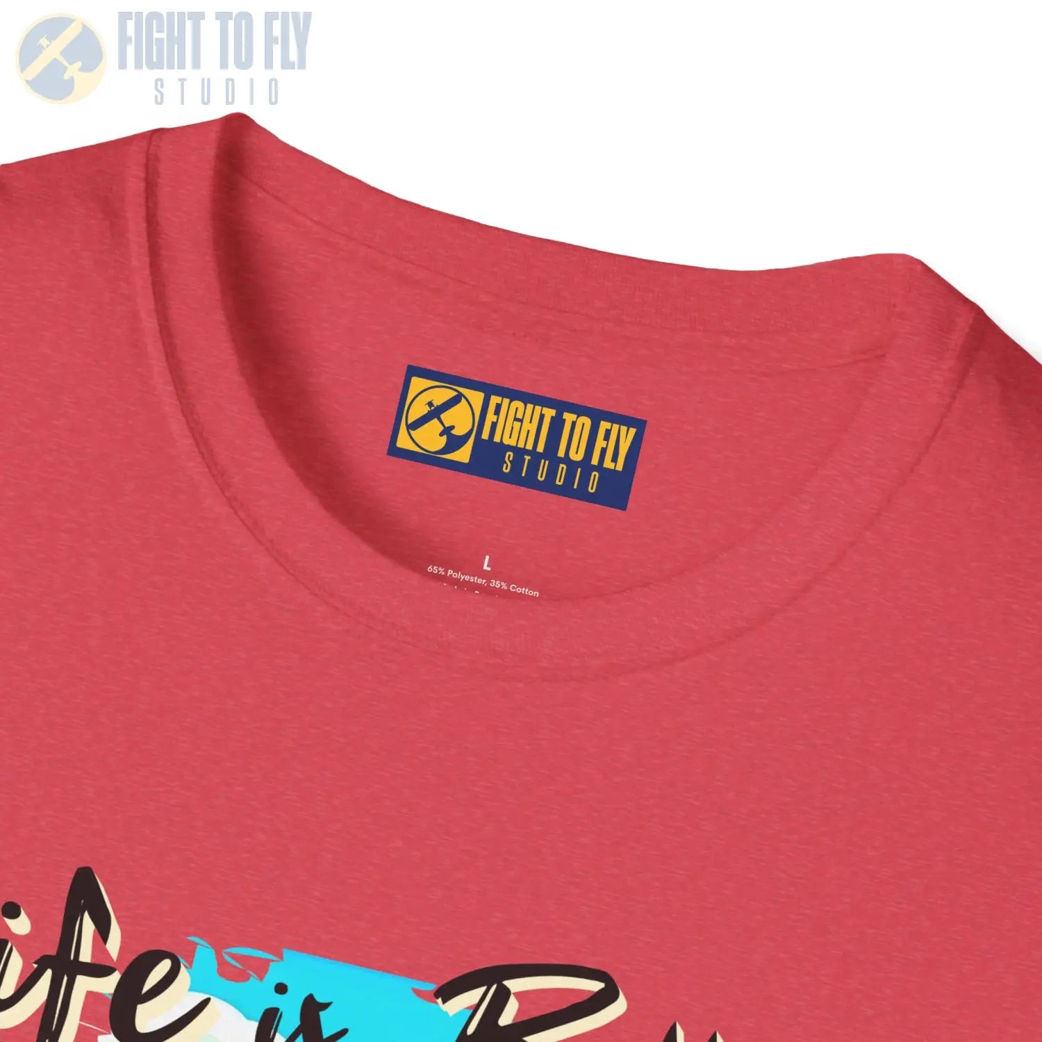 Life is Better Above the Clouds - Float Style - Tee - T-Shirt - Pilot gifts - WWII warbird t-shirt