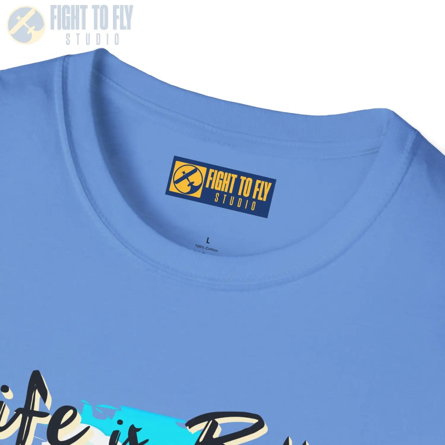 Life is Better Above the Clouds - Float Style - Tee - T-Shirt - Pilot gifts - WWII warbird t-shirt