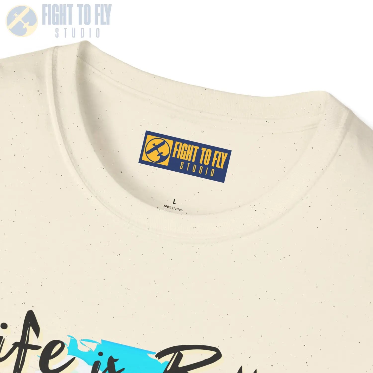 Life is Better Above the Clouds - Float Style - Tee - T-Shirt - Pilot gifts - WWII warbird t-shirt