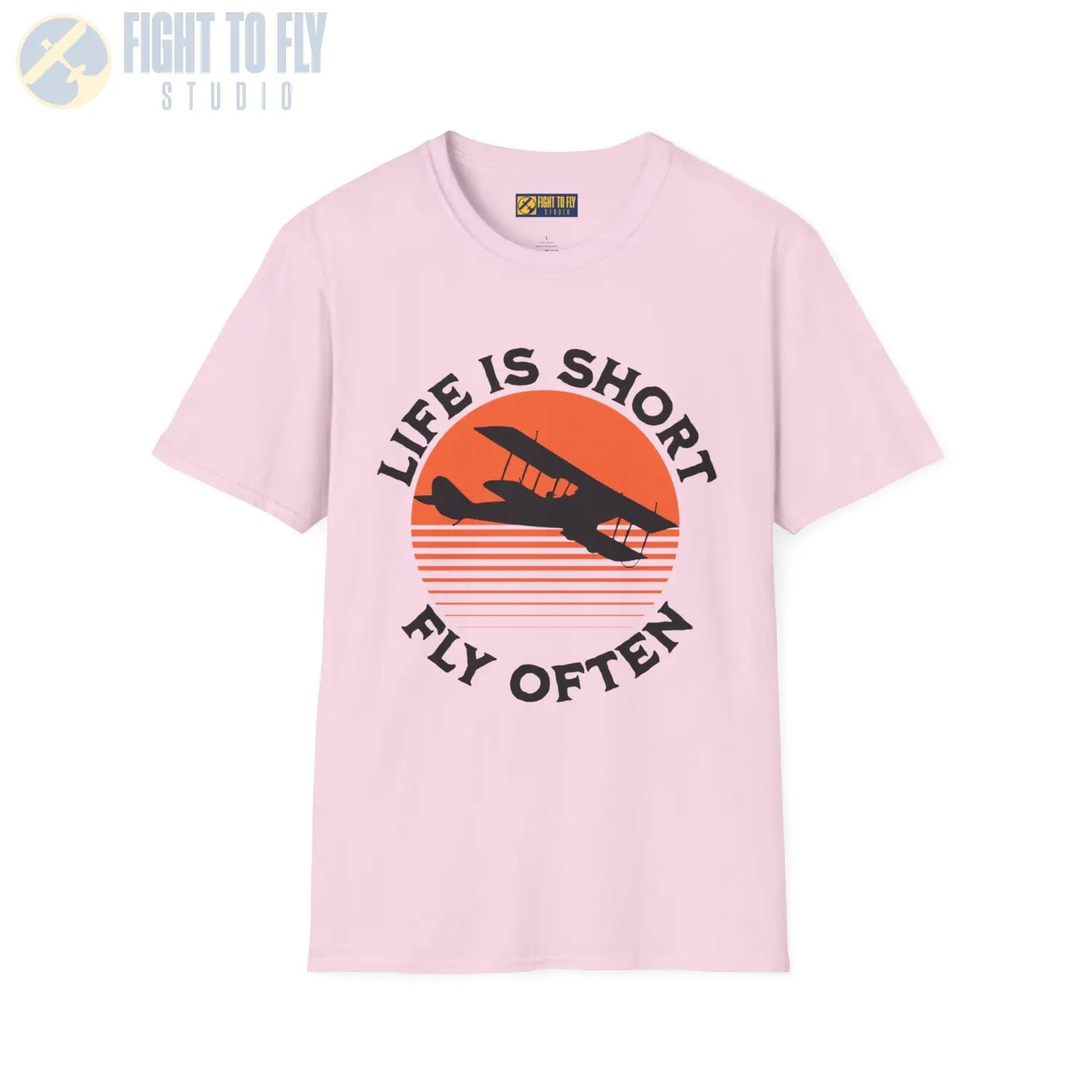 Life is Short Fly Often - Tee - T-Shirt - Pilot gifts - WWII warbird t-shirt