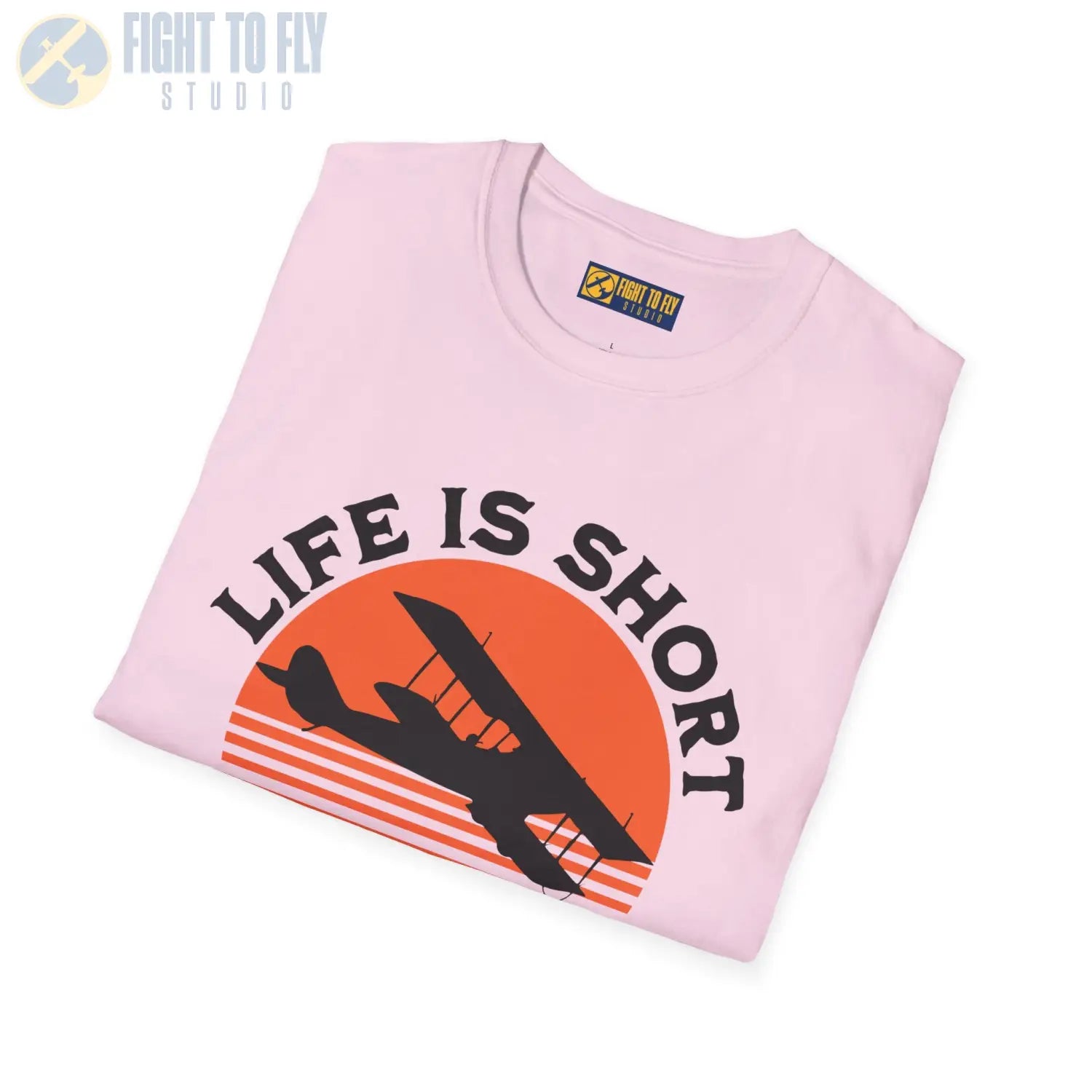 Life is Short Fly Often - Tee - T-Shirt - Pilot gifts - WWII warbird t-shirt