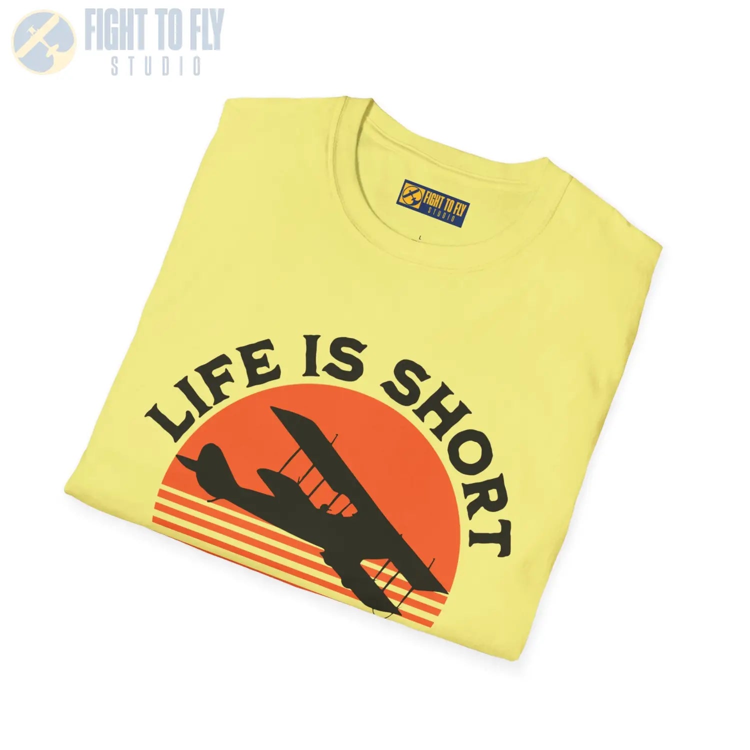 Life is Short Fly Often - Tee - T-Shirt - Pilot gifts - WWII warbird t-shirt