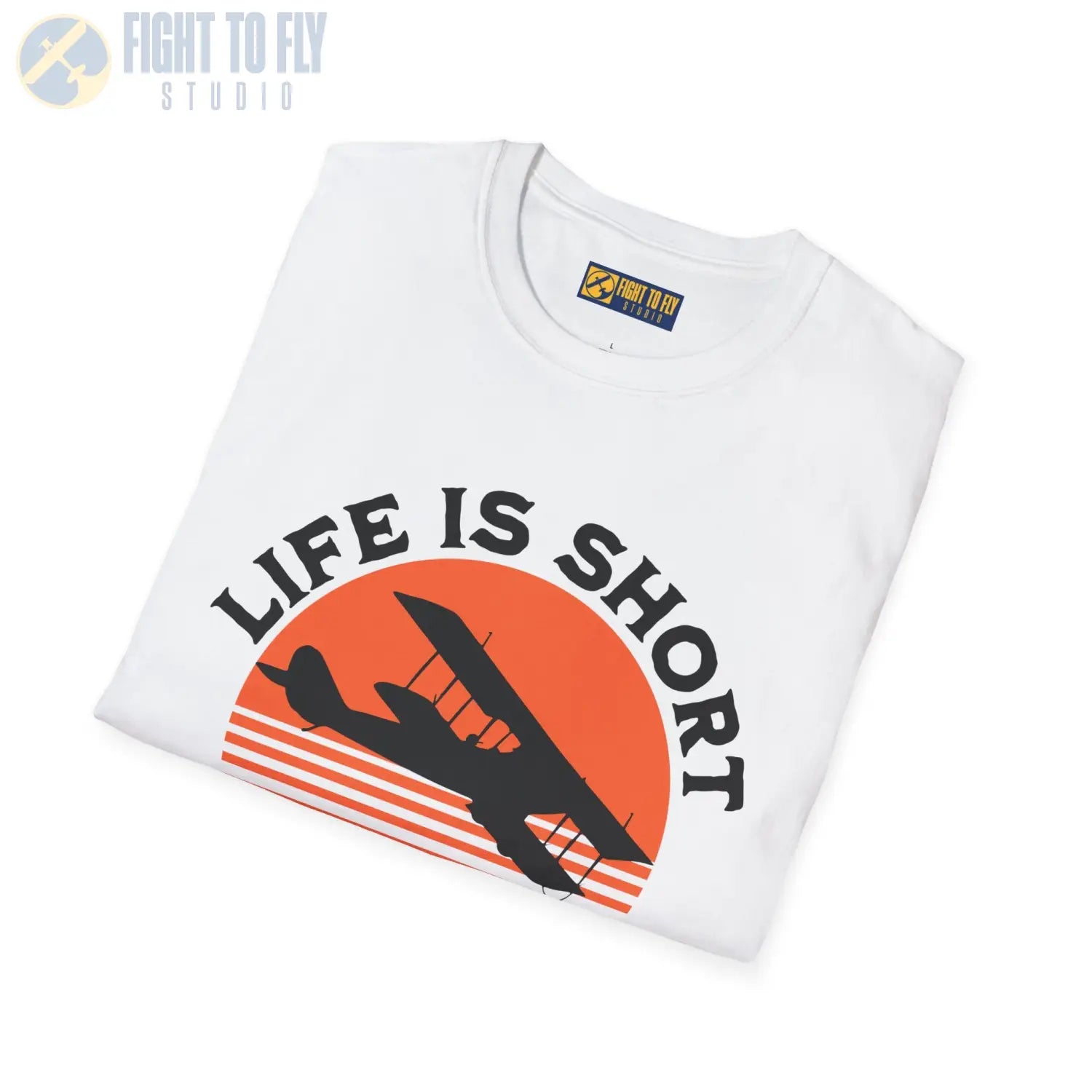 Life is Short Fly Often - Tee - T-Shirt - Pilot gifts - WWII warbird t-shirt