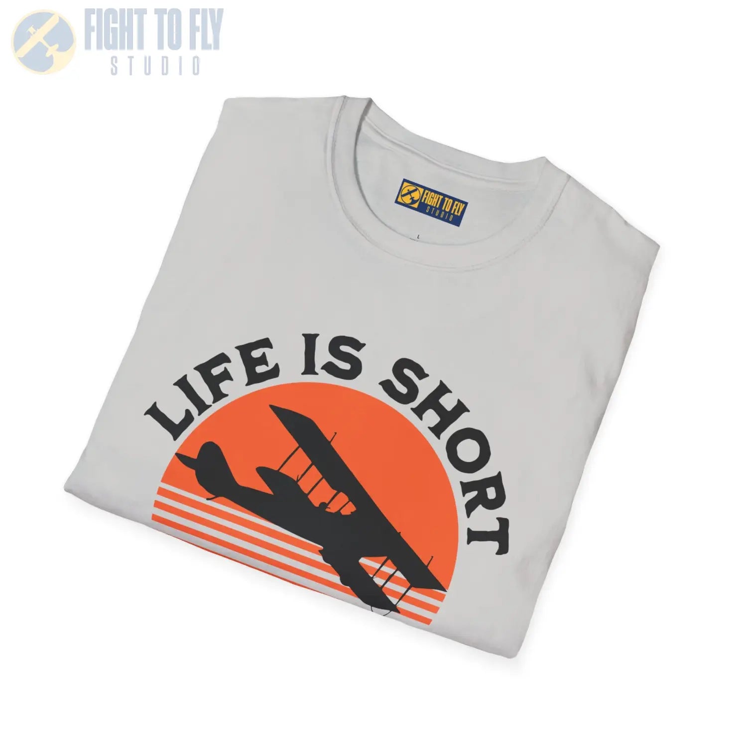 Life is Short Fly Often - Tee - T-Shirt - Pilot gifts - WWII warbird t-shirt