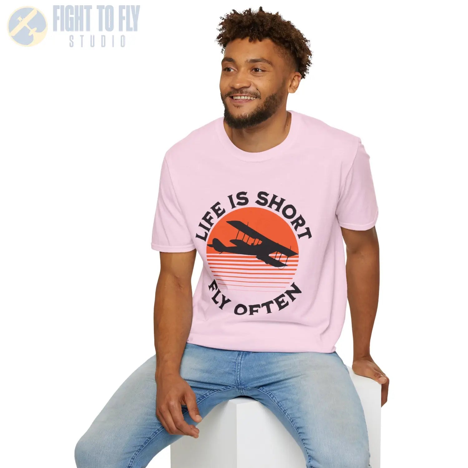 Life is Short Fly Often - Tee - T-Shirt - Pilot gifts - WWII warbird t-shirt