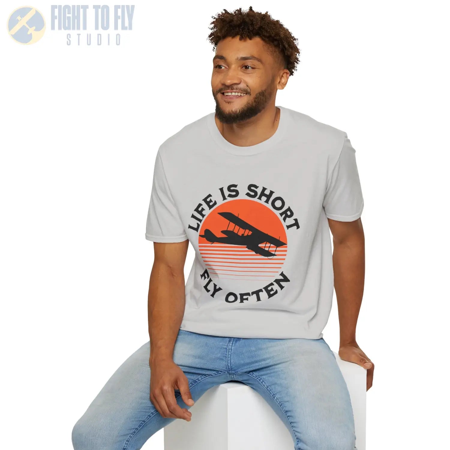 Life is Short Fly Often - Tee - T-Shirt - Pilot gifts - WWII warbird t-shirt