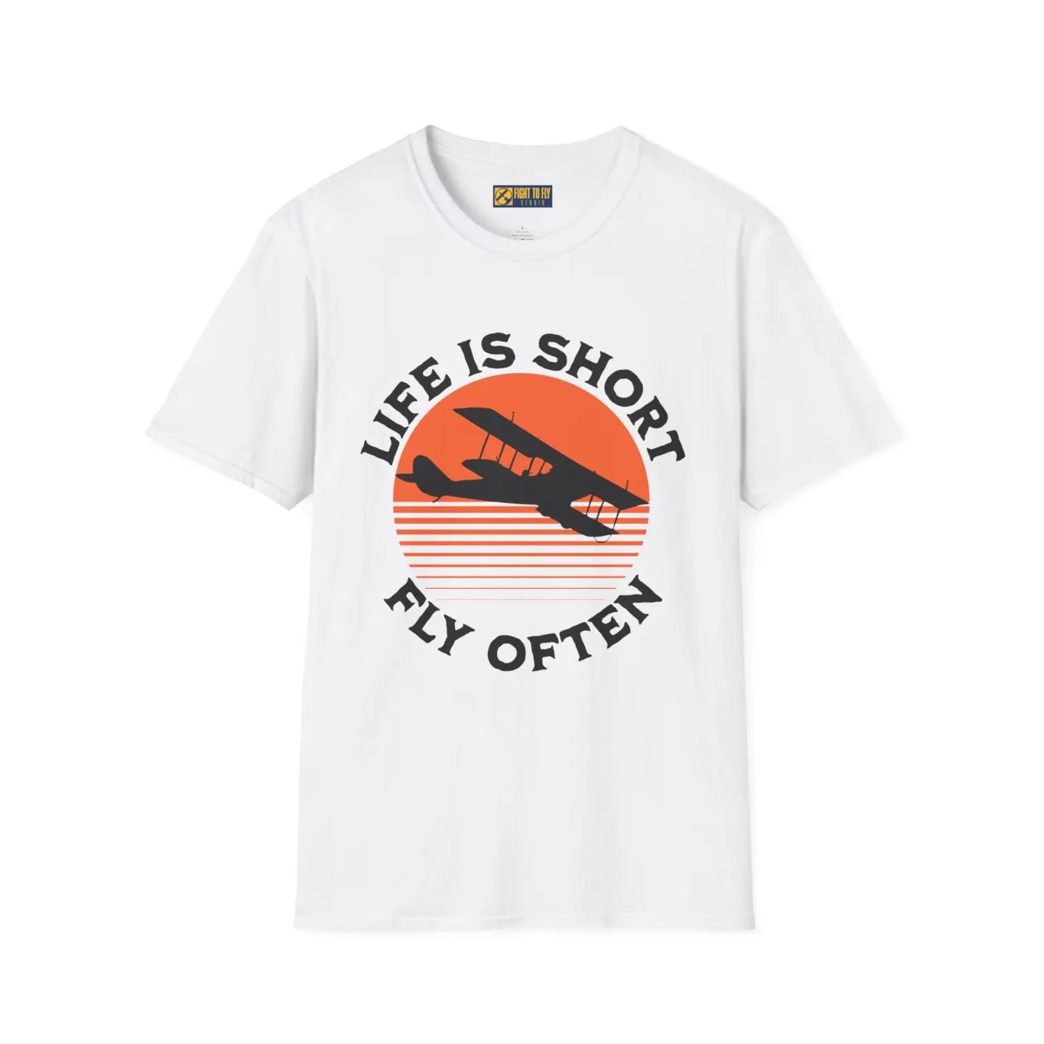 Life is Short Fly Often - Tee - T-Shirt - Pilot gifts - WWII warbird t-shirt