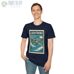 P-38 Lightning Premium Full Graphic T-Shirt - Pilot gifts - WWII warbird t-shirt