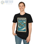 P-38 Lightning Premium Full Graphic T-Shirt - Pilot gifts - WWII warbird t-shirt