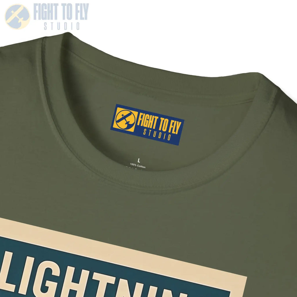 P-38 Lightning Premium Full Graphic T-Shirt - Pilot gifts - WWII warbird t-shirt
