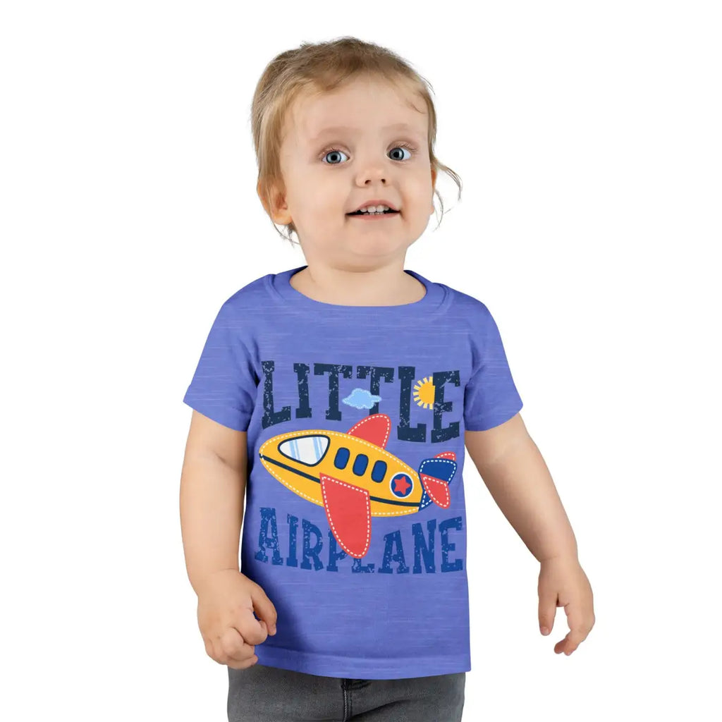 Little Airplane Toddler T-Shirt Cute Kids Tee - clothes - Gifts for pilots - Aviation apparel