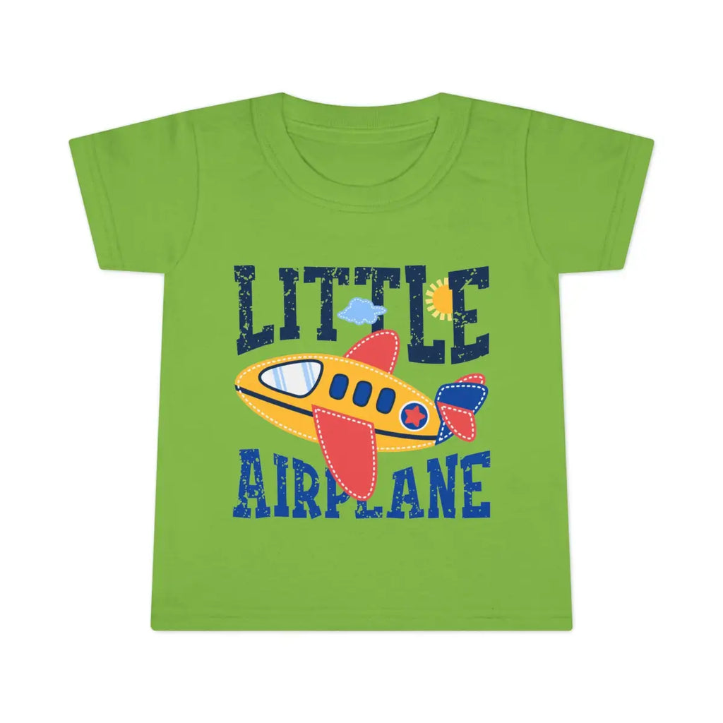 Little Airplane Toddler T-Shirt Cute Kids Tee - clothes - Gifts for pilots - Aviation apparel