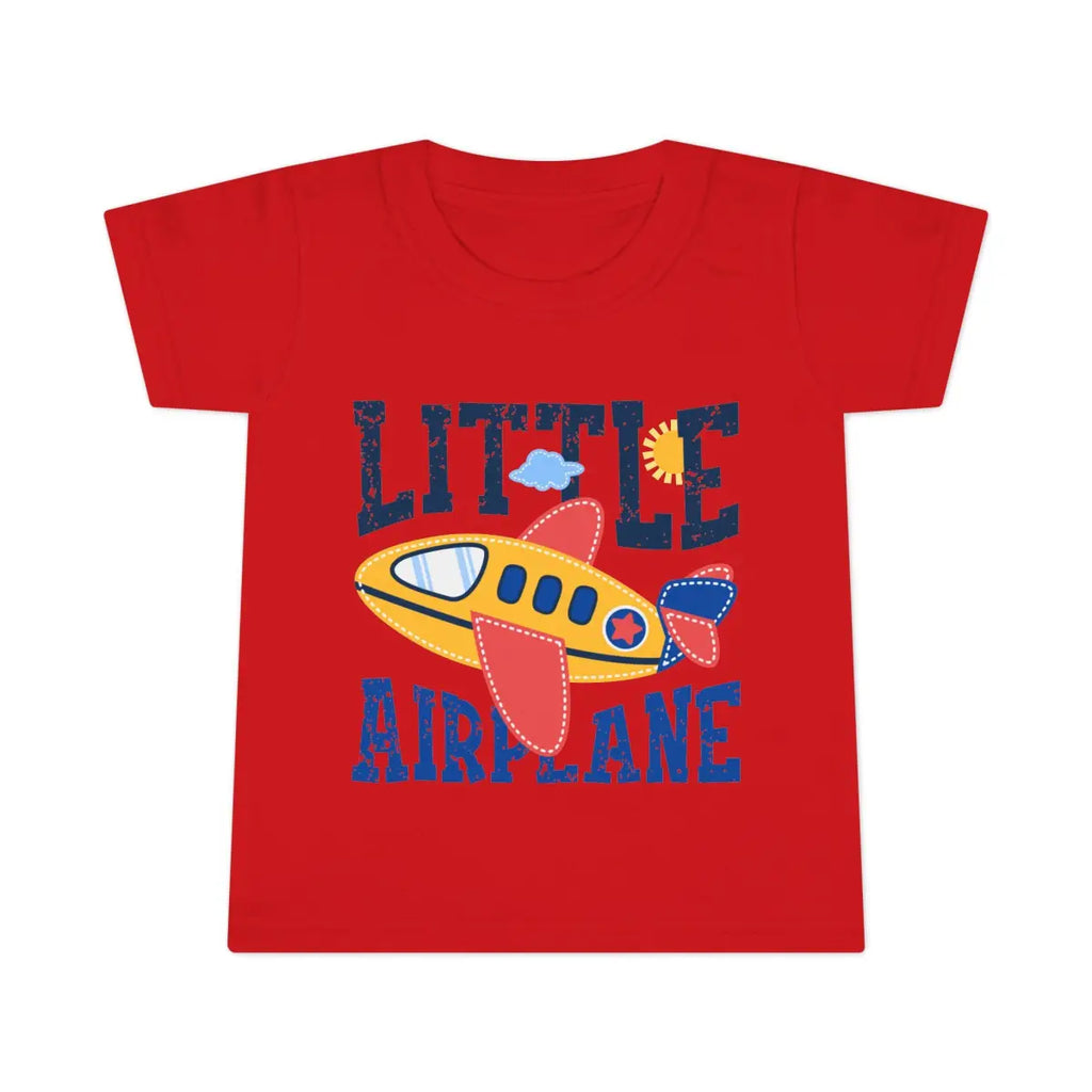 Little Airplane Toddler T-Shirt Cute Kids Tee - clothes - Gifts for pilots - Aviation apparel