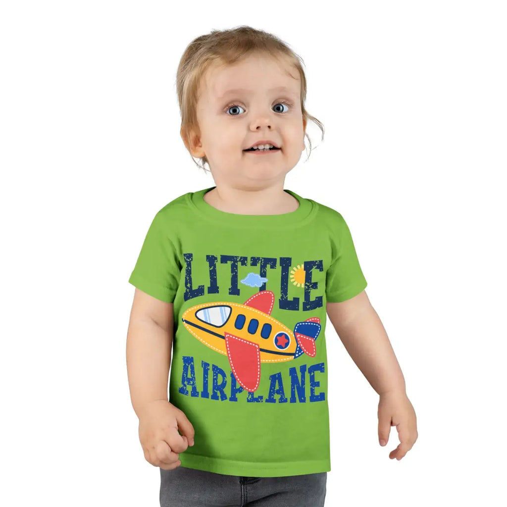 Little Airplane Toddler T-Shirt Cute Kids Tee - clothes - Gifts for pilots - Aviation apparel