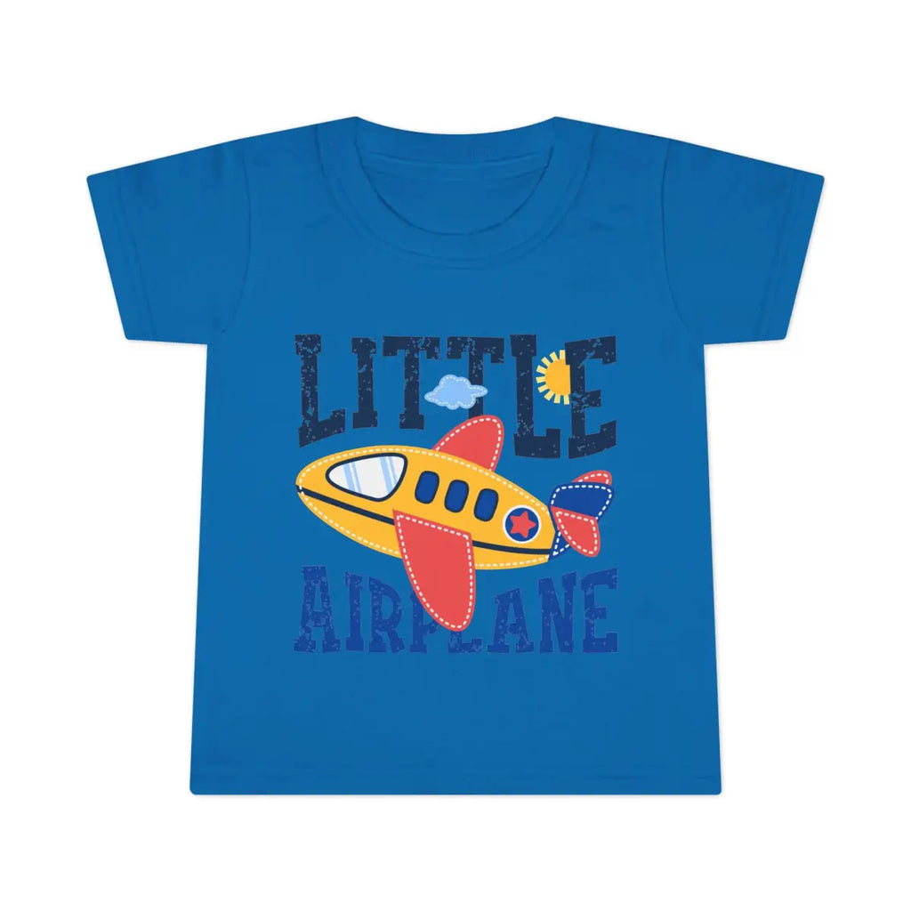 Little Airplane Toddler T-Shirt Cute Kids Tee - clothes - Gifts for pilots - Aviation apparel