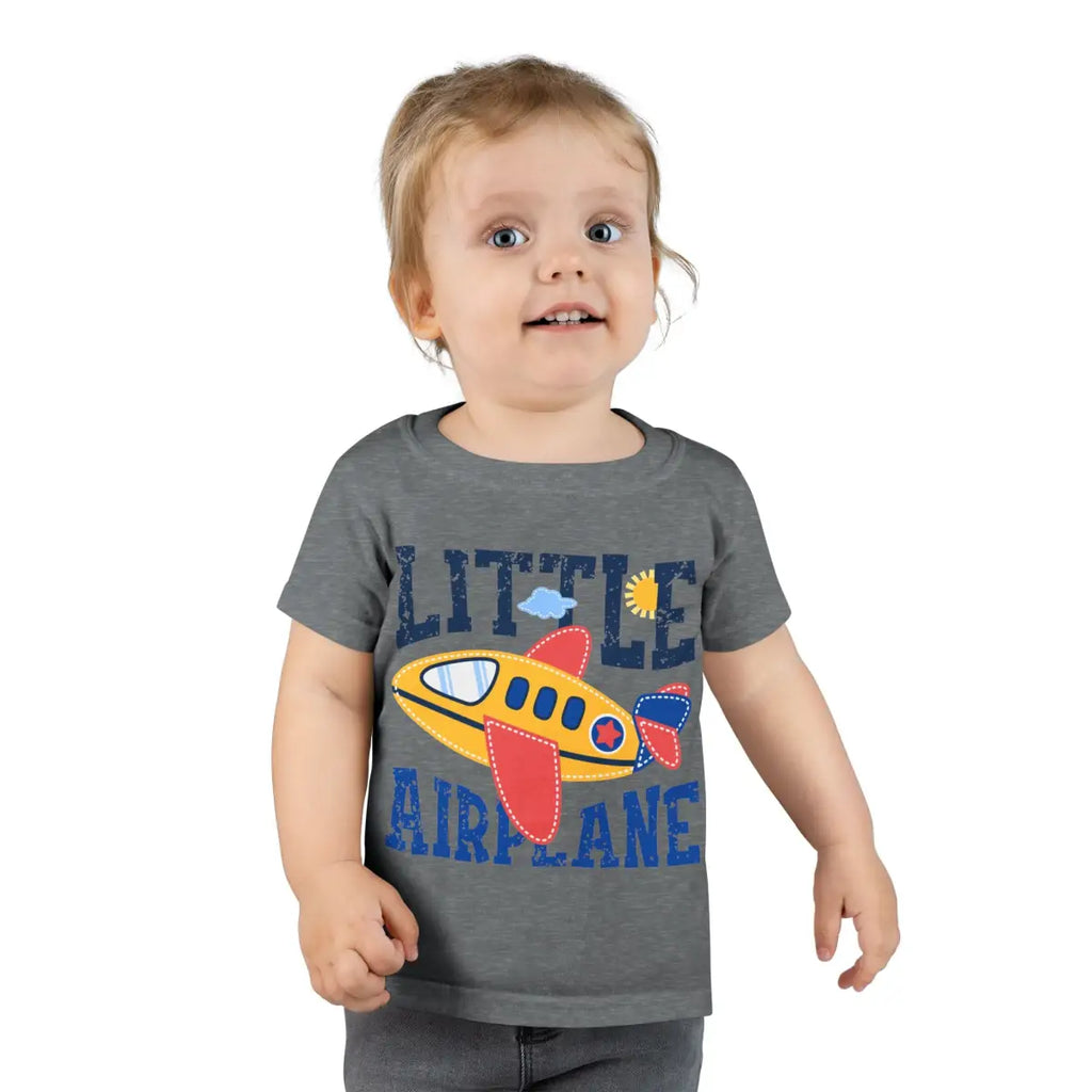 Little Airplane Toddler T-Shirt Cute Kids Tee - clothes - Gifts for pilots - Aviation apparel