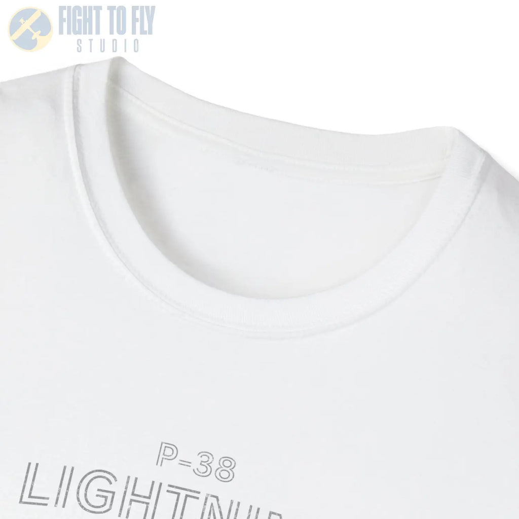 Lockheed P-38 Lightning — T-shirt - T-Shirt - Pilot gifts - WWII warbird t-shirt