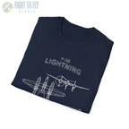 Lockheed P-38 Lightning — T-shirt - T-Shirt - Pilot gifts - WWII warbird t-shirt