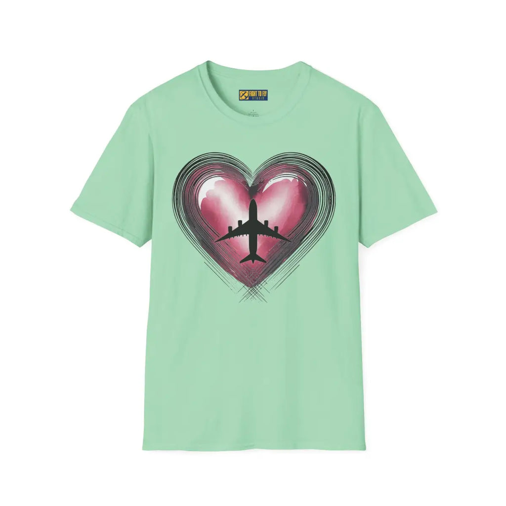 Love at Flight Tee - T-Shirt - Pilot gifts - WWII warbird t-shirt