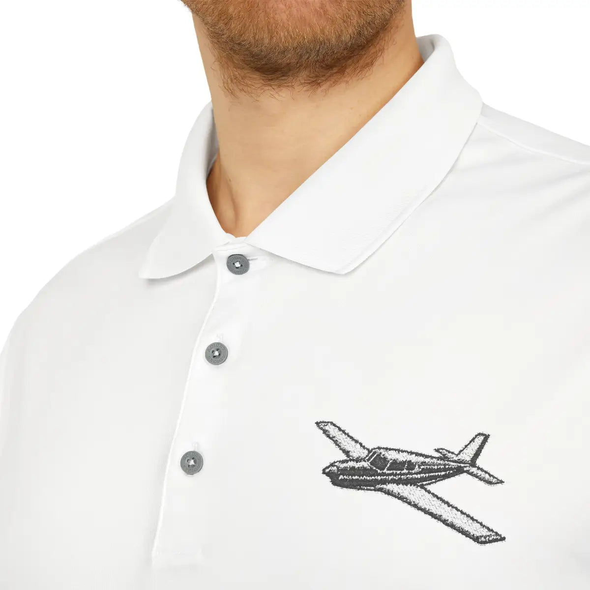 Low Wing Performance Polo - T-Shirt - Gifts for pilots - Aviation apparel