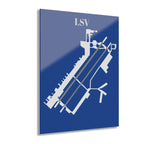LSV - Nellis Air Force Base Acrylic Print - Home Decor - Pilot gifts - WWII warbird t-shirt