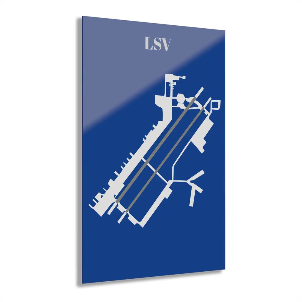 LSV - Nellis Air Force Base Acrylic Print - Home Decor - Pilot gifts - WWII warbird t-shirt