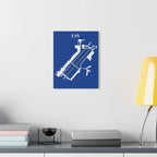 LSV - Nellis Air Force Base Acrylic Print - Home Decor - Pilot gifts - WWII warbird t-shirt