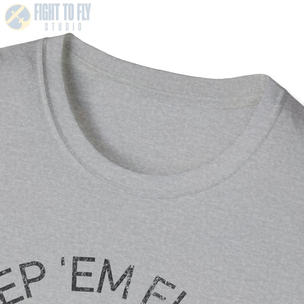 Luftwaffe Balkenkreuz “Keep ’Em Flying” Early War T Shirt Pilot gifts WWII warbird t shirt