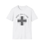 Luftwaffe Balkenkreuz “Keep ’Em Flying” Mid-War - T-Shirt - Pilot gifts - WWII warbird t-shirt