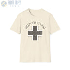 Luftwaffe Balkenkreuz “Keep ’Em Flying” Mid-War - T-Shirt - Pilot gifts - WWII warbird t-shirt