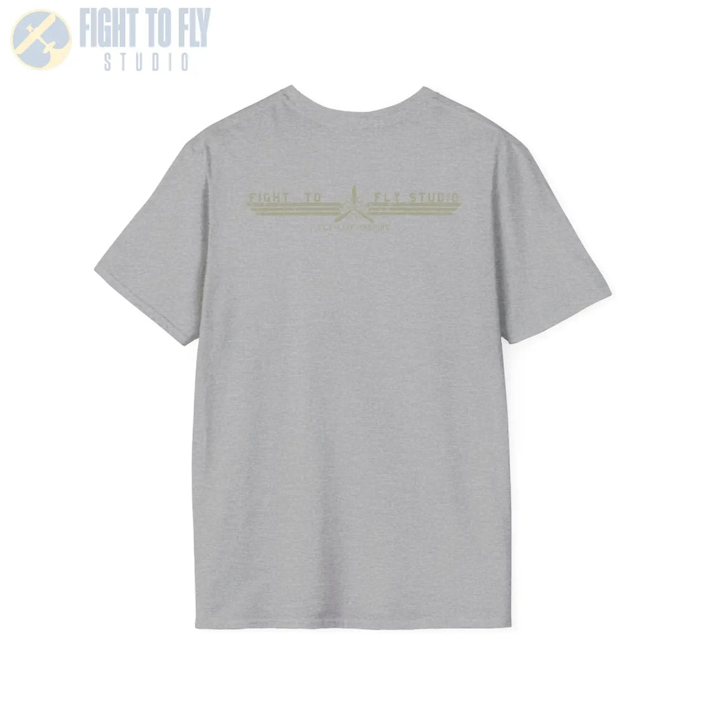 Luftwaffe Balkenkreuz “Keep ’Em Flying” Upper Wing Variant T Shirt Pilot gifts WWII warbird t shirt