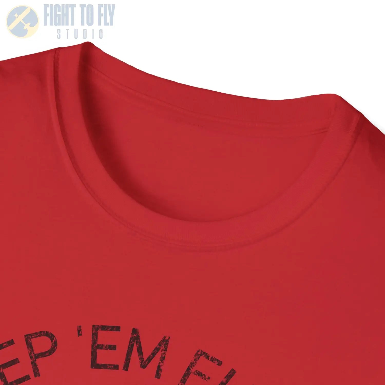 Luftwaffe Balkenkreuz “Keep ’Em Flying” Upper Wing Variant T Shirt Pilot gifts WWII warbird t shirt