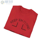 Luftwaffe Balkenkreuz “Keep ’Em Flying” Upper Wing Variant - T-Shirt - Pilot gifts - WWII warbird t-shirt