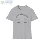 Luftwaffe Balkenkreuz “Keep ’Em Flying” Upper Wing Variant - T-Shirt - Pilot gifts - WWII warbird t-shirt