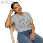 Luftwaffe Balkenkreuz “Keep ’Em Flying” Upper Wing Variant - T-Shirt - Pilot gifts - WWII warbird t-shirt