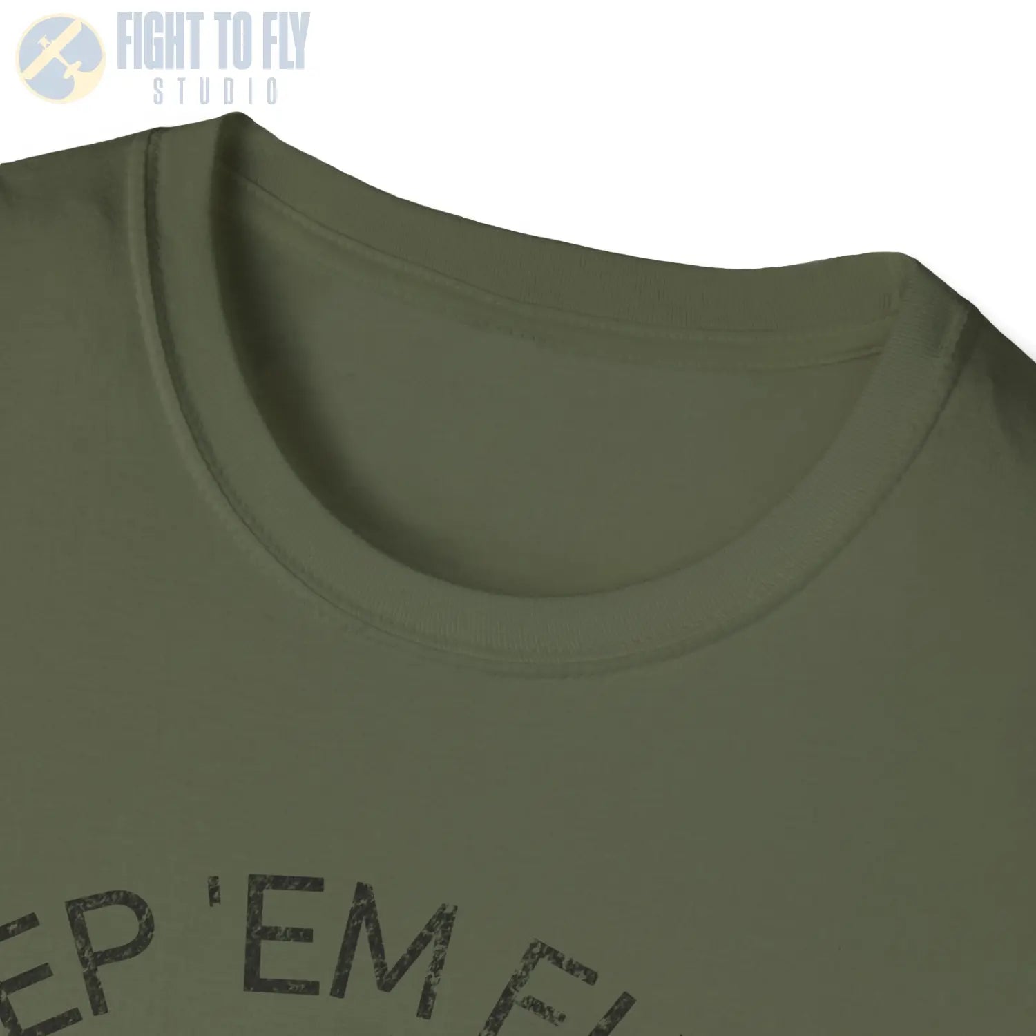 Luftwaffe Balkenkreuz “Keep ’Em Flying” Upper Wing Variant T Shirt Pilot gifts WWII warbird t shirt