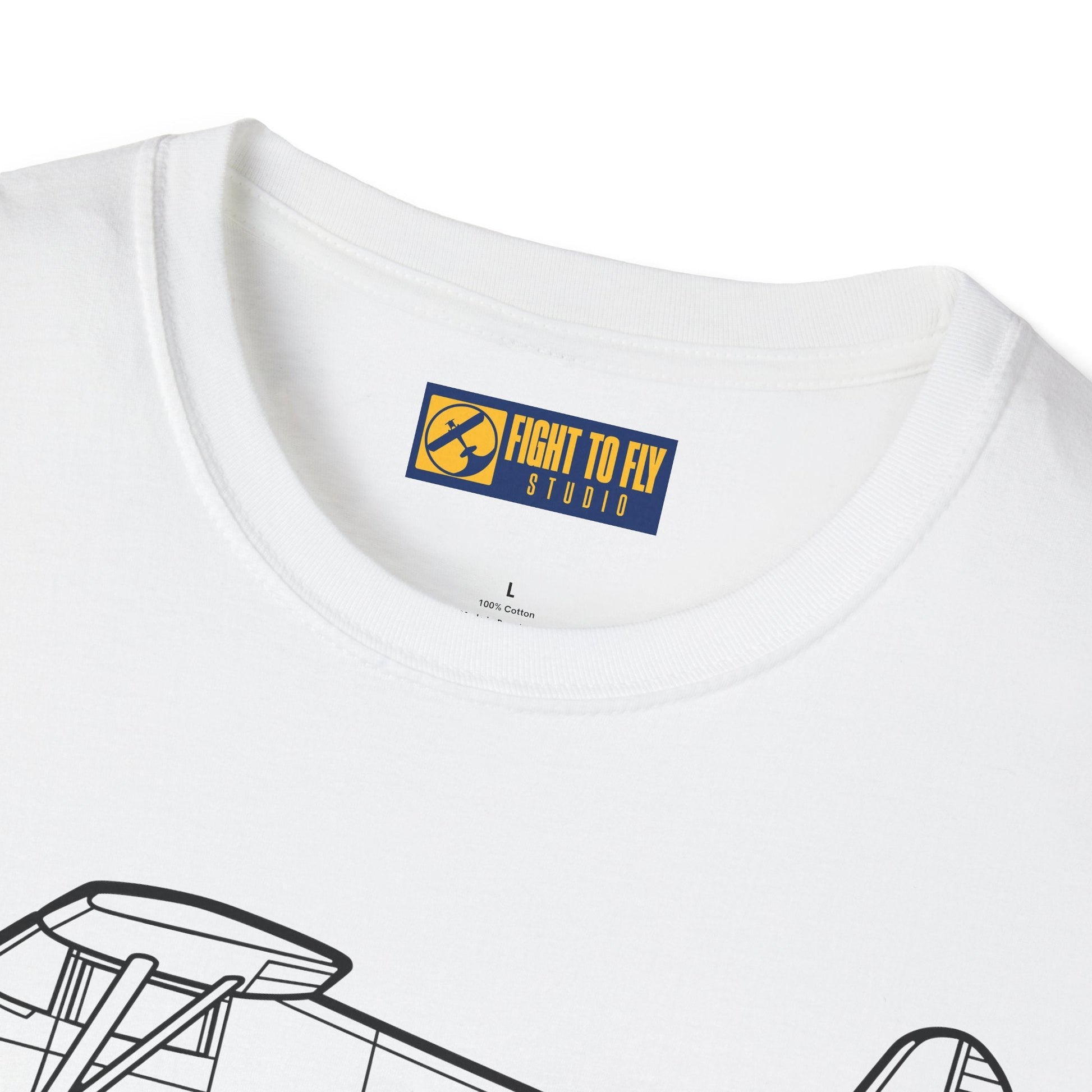 Luscombe 8A T-Shirt – Vintage Aircraft Aviation Tee - Pilot gifts - WWII warbird t-shirt