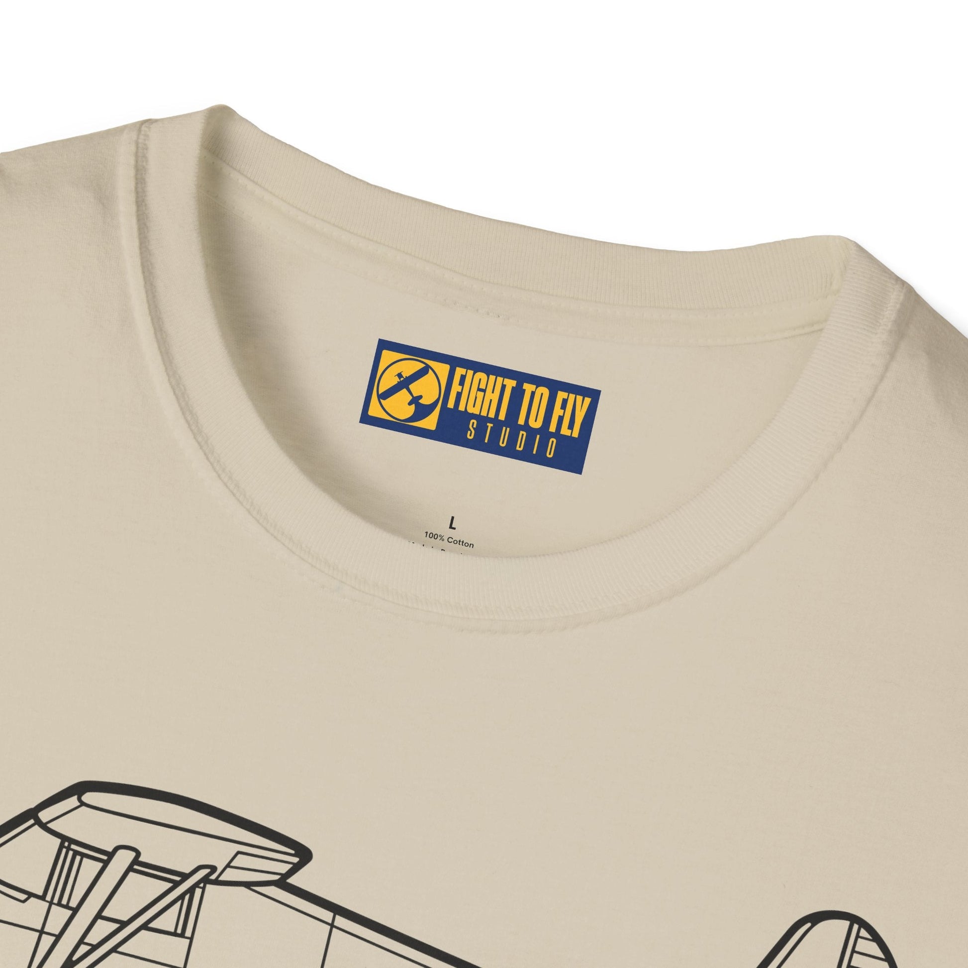 Luscombe 8A T-Shirt – Vintage Aircraft Aviation Tee - Pilot gifts - WWII warbird t-shirt