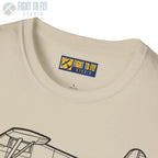 Luscombe 8A T-Shirt - Pilot gifts - WWII warbird t-shirt