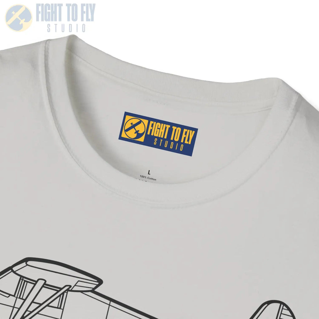 Luscombe 8A T-Shirt - Pilot gifts - WWII warbird t-shirt