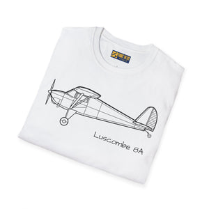Luscombe 8A T-Shirt – Vintage Aircraft Aviation Tee - Pilot gifts - WWII warbird t-shirt