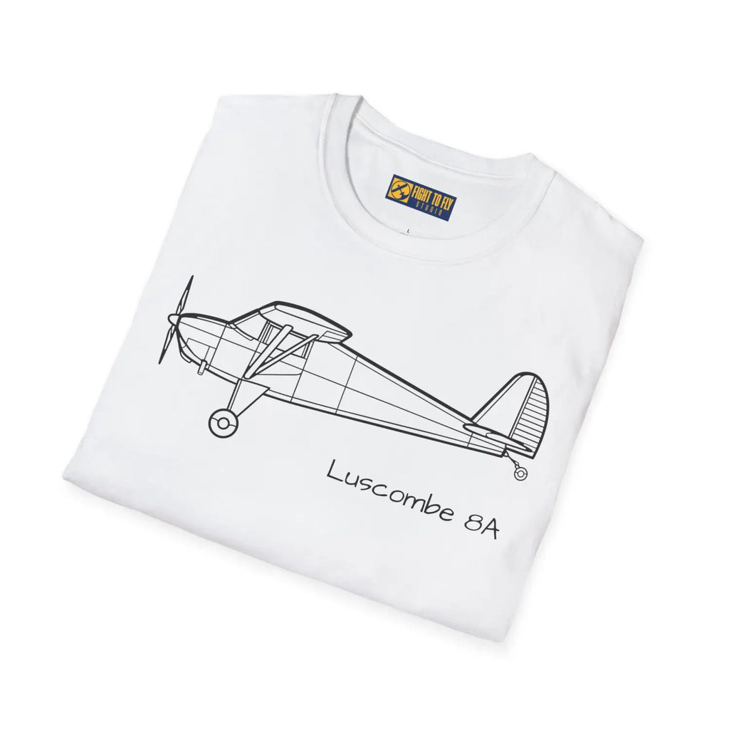 Luscombe 8A T-Shirt - Pilot gifts - WWII warbird t-shirt