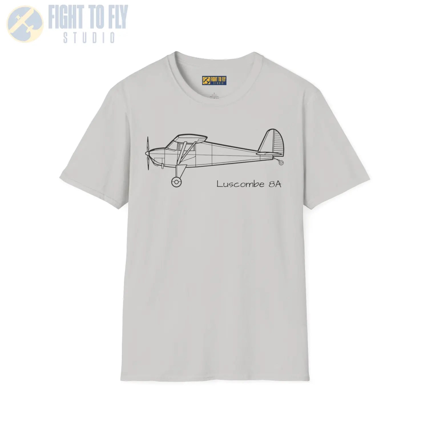 Luscombe 8A T-Shirt - Pilot gifts - WWII warbird t-shirt