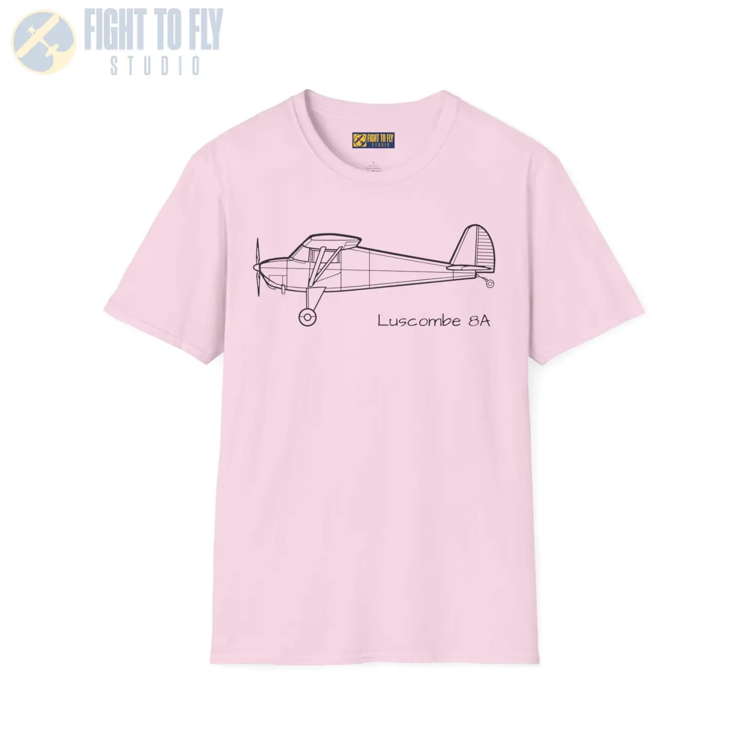 Luscombe 8A T-Shirt - Pilot gifts - WWII warbird t-shirt
