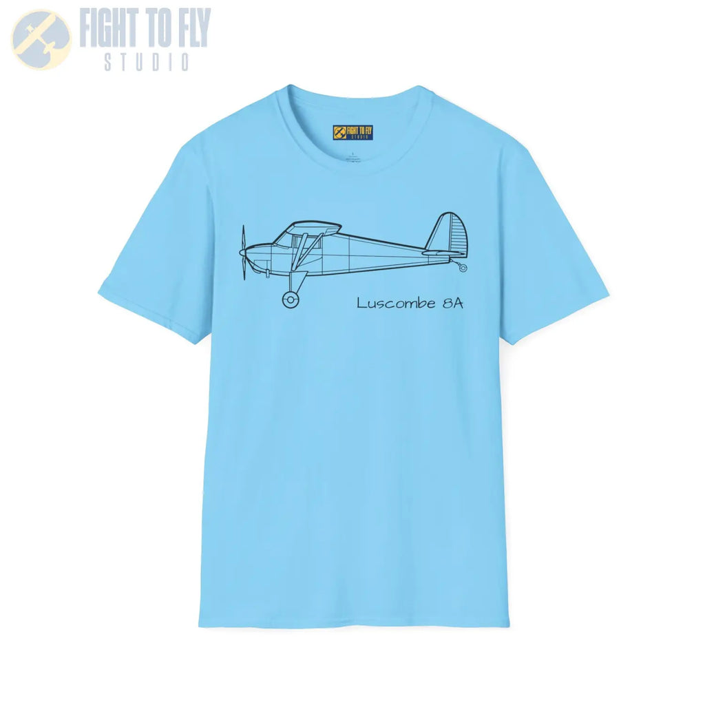 Luscombe 8A T-Shirt - Pilot gifts - WWII warbird t-shirt