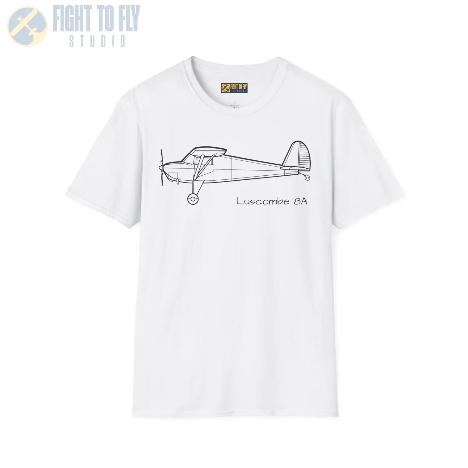 Luscombe 8A T-Shirt - Pilot gifts - WWII warbird t-shirt